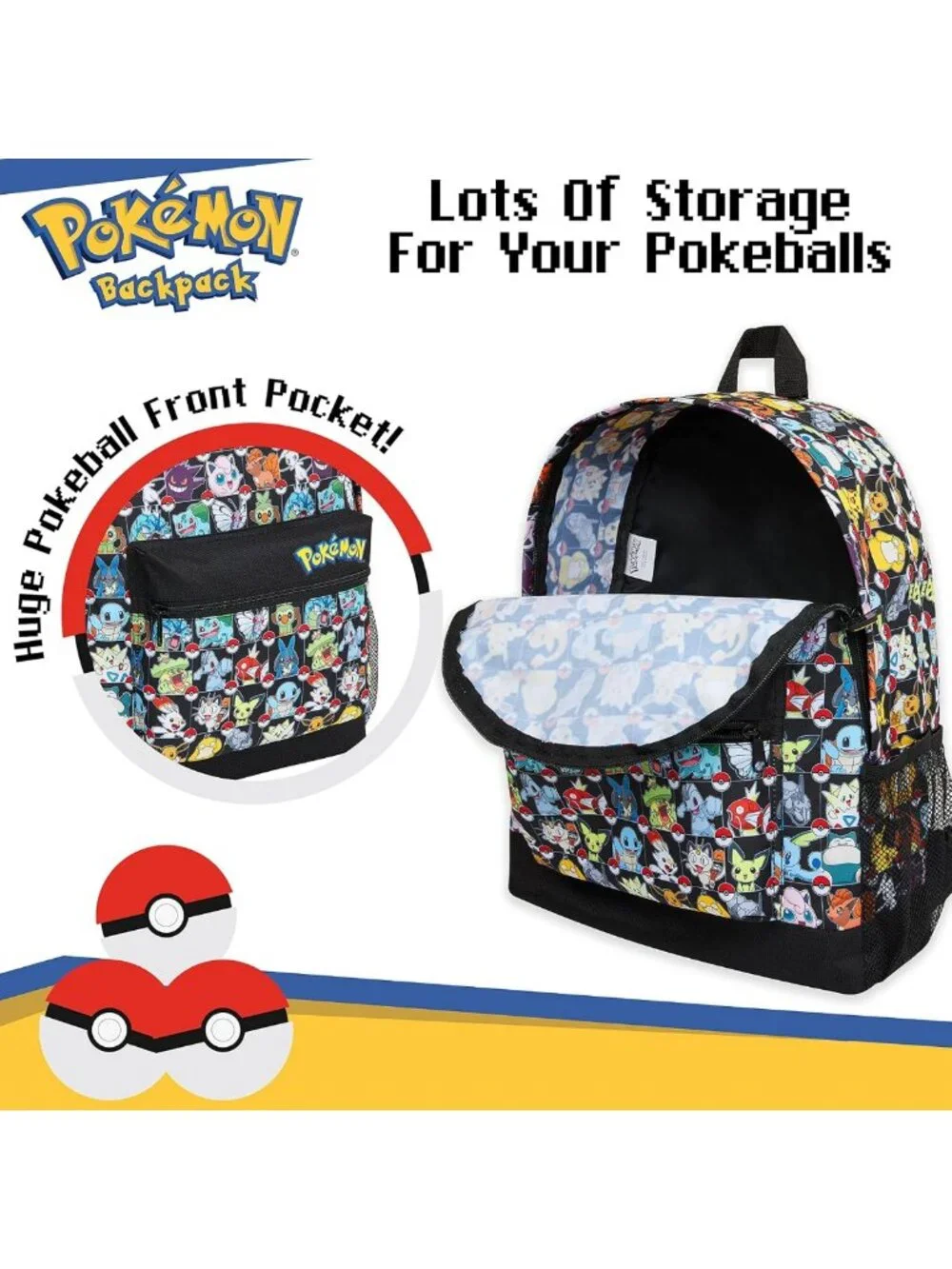 Colorful Anime Backpack for Kids & Teens, Perfect for School, Sports & Travel